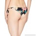 Billabong Women's Linger on Tanga Bikini Bottom Black Pebble B07BQG4S4Q
